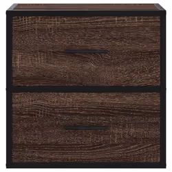 VidaXL 848733 nightstand/bedside table Oak - Additional view 5