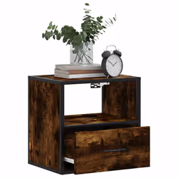 VidaXL 848738 nightstand/bedside table Oak - Additional view 4