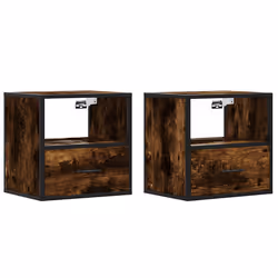 VidaXL 848739, Oak, Metal, Wood, 50 kg, 5 kg, 400 mm, 310 mm