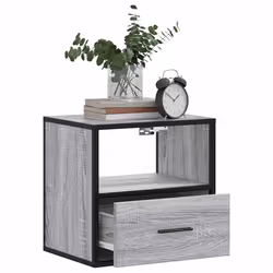 VidaXL 848740 nightstand/bedside table Oak - Additional view 4