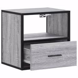 VidaXL 848740 nightstand/bedside table Oak - Additional view 8