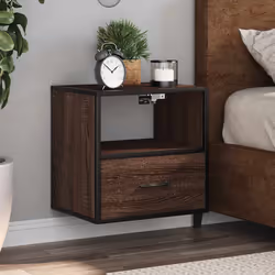 VidaXL 848742 nightstand/bedside table Oak