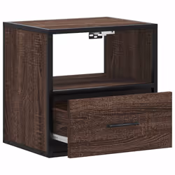VidaXL 848742 nightstand/bedside table Oak - Additional view 8