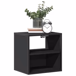 VidaXL 848744 nightstand/bedside table Black - Additional view 4