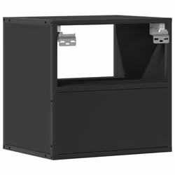 VidaXL 848744 nightstand/bedside table Black - Additional view 6