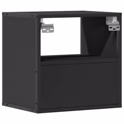 VidaXL 848745 nightstand/bedside table Black - Additional view 8