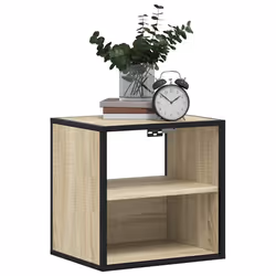 VidaXL 848746 nightstand/bedside table Oak - Additional view 4