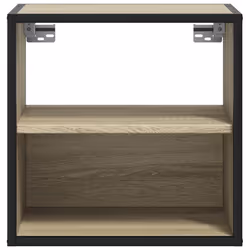 VidaXL 848746 nightstand/bedside table Oak - Additional view 5