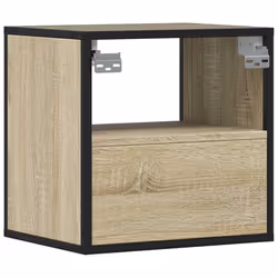 VidaXL 848746 nightstand/bedside table Oak - Additional view 7