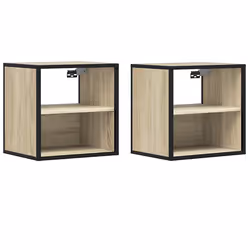 VidaXL 848747, Oak, Metal, Wood, 60 kg, 400 mm, 310 mm, 395 mm