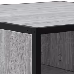 vidaXL Coffee Table Hallway Tea End Table Side Table Engineered Wood and Metal - grey sonoma - Additional view 7
