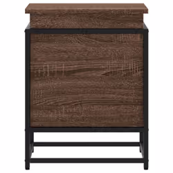 vidaXL Storage Box with Lid Toy Box Blanket Box Brown Oak Engineered Wood - Additional view 4