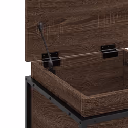 vidaXL Storage Box with Lid Toy Box Blanket Box Brown Oak Engineered Wood - Additional view 7