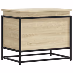 vidaXL Storage Box with Lid Toy Box Blanket Box Sonoma Oak Engineered Wood - Additional view 5