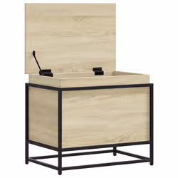 vidaXL Storage Box with Lid Toy Box Blanket Box Sonoma Oak Engineered Wood - Additional view 6