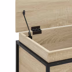 vidaXL Storage Box with Lid Toy Box Blanket Box Sonoma Oak Engineered Wood - Additional view 7