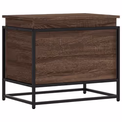 vidaXL Storage Box with Lid Toy Box Blanket Box Brown Oak Engineered Wood - Additional view 5