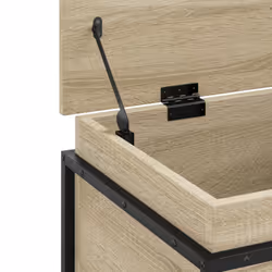 vidaXL Storage Box with Lid Toy Box Blanket Box Sonoma Oak Engineered Wood - Additional view 7