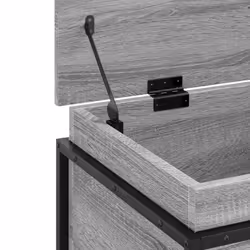 vidaXL Storage Box with Lid Toy Box Blanket Box Grey Sonoma Engineered Wood - Additional view 7