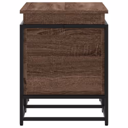 vidaXL Storage Box with Lid Toy Box Blanket Box Brown Oak Engineered Wood - Additional view 4