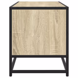 vidaXL TV Cabinet TV Stand Media TV Unit Engineered Wood and Metal - sonoma oak - Additional view 4
