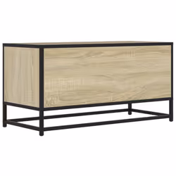 vidaXL TV Cabinet TV Stand Media TV Unit Engineered Wood and Metal - sonoma oak - Additional view 5