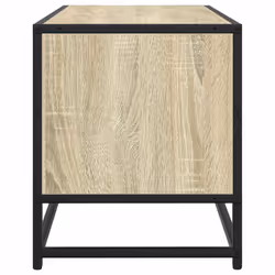 vidaXL TV Cabinet TV Stand Media TV Unit Sonoma Oak Engineered Wood and Metal - Additional view 4