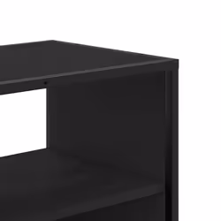 vidaXL TV Cabinet TV Stand Media Cabinet TV Unit Engineered Wood and Metal - black, 80 x 31 x 39.5 cm - Additional view 7