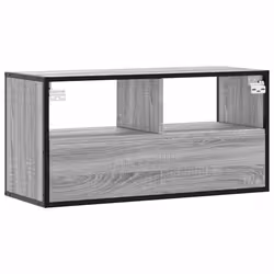 vidaXL TV Cabinet TV Stand Media TV Unit Grey Sonoma Engineered Wood and Metal - Additional view 5