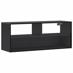 VidaXL 848934, Black, Metal, Wood, 1000 mm, 310 mm, 395 mm, 1 pc(s)