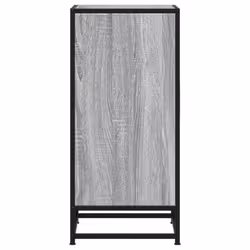 vidaXL Sideboard Side Cabinet Highboard Grey Sonoma Engineered Wood and Metal - Additional view 4