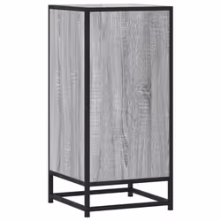 vidaXL Sideboard Side Cabinet Highboard Grey Sonoma Engineered Wood and Metal - Additional view 5