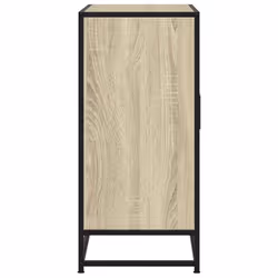 vidaXL Sideboard Sonoma Oak 68x35x76 cm Engineered Wood and Metal - Additional view 5