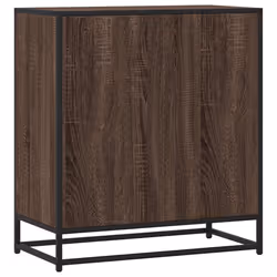 vidaXL Sideboard Brown Oak 68x35x76 cm Engineered Wood storage cabinet - Additional view 5