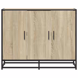 vidaXL Sideboard Sonoma Oak 94x35x76 cm Engineered Wood storage cabinet