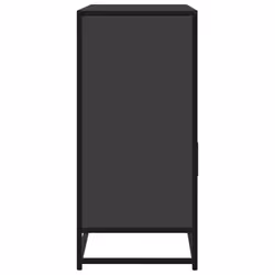 vidaXL Sideboard Smoked Oak 100x35x76 cm Engineered Wood storage cabinet - black - Additional view 4