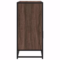 vidaXL Sideboard Smoked Oak 100x35x76 cm Engineered Wood storage cabinet - brown oak - Additional view 4