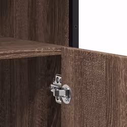 vidaXL Sideboard Smoked Oak 100x35x76 cm Engineered Wood storage cabinet - brown oak - Additional view 8