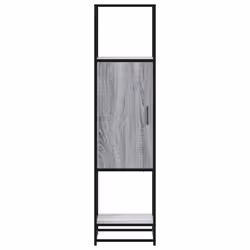 vidaXL Highboard Grey Sonoma 35.5x35x139 cm Engineered Wood and Metal - Additional view 3