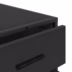 vidaXL Drawer Cabinet Brown Oak 70x41x56 cm Engineered Wood drawer chest - black - Additional view 7