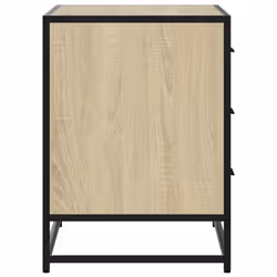 vidaXL Drawer Cabinet Brown Oak 70x41x56 cm Engineered Wood drawer chest - sonoma oak - Additional view 5