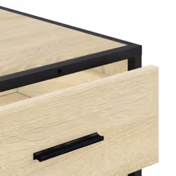 vidaXL Drawer Cabinet Brown Oak 70x41x56 cm Engineered Wood drawer chest - sonoma oak - Additional view 7