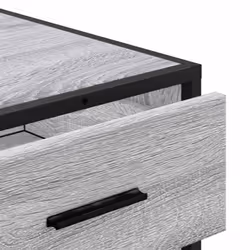 vidaXL Drawer Cabinet Brown Oak 70x41x56 cm Engineered Wood drawer chest - grey sonoma - Additional view 7