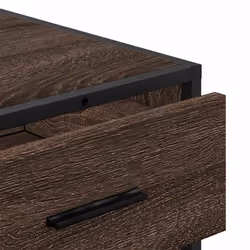 vidaXL Drawer Cabinet Storage Filing Cabinet Chest Drawer Engineered Wood - brown oak - Additional view 7