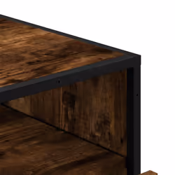 vidaXL Drawer Cabinet Smoked Oak 70x41x70 cm Engineered Wood drawer chest - smoked oak - Additional view 7