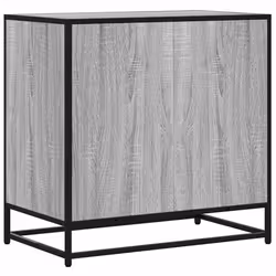 vidaXL Drawer Cabinet Smoked Oak 70x41x70 cm Engineered Wood drawer chest - grey sonoma - Additional view 6