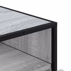 vidaXL Drawer Cabinet Smoked Oak 70x41x70 cm Engineered Wood drawer chest - grey sonoma - Additional view 7