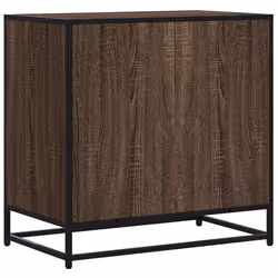 vidaXL Drawer Cabinet Smoked Oak 70x41x70 cm Engineered Wood drawer chest - brown oak - Additional view 6
