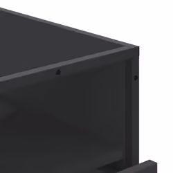 vidaXL Drawer Cabinet Sonoma Oak 70x41x70 cm Engineered Wood drawer chest - black - Additional view 7