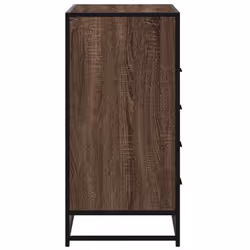 vidaXL Drawer Cabinet Sonoma Oak 70x41x70 cm Engineered Wood drawer chest - brown oak - Additional view 5
